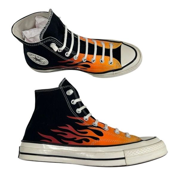 Converse Chuck 70 High Flames Men’s 8.5 Women’s 10.5 main image 9